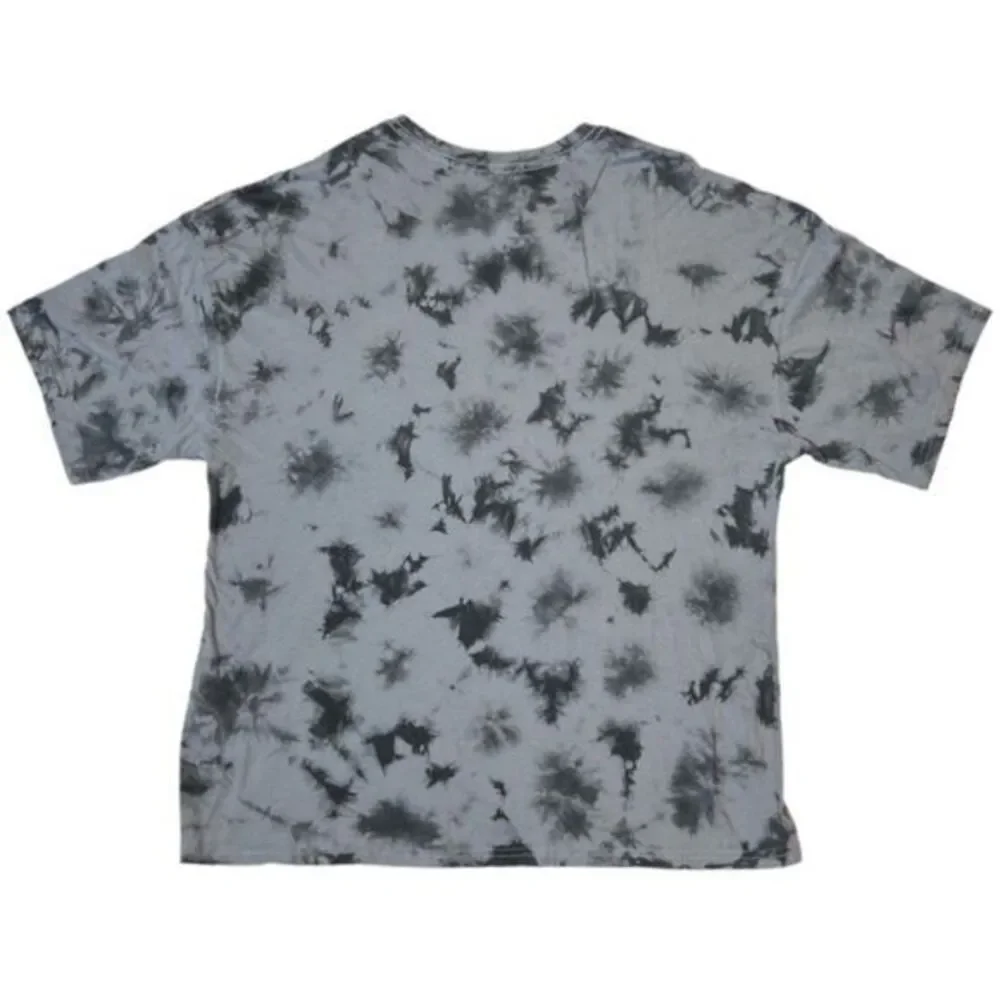 Maleficent Men's T-shirt tie-dye‎ Grey/Black